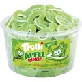 Produktbild: Trolli Saure Grüne Apfelringe Schaumgummi Fruchtgummi 150 Stück 1200g