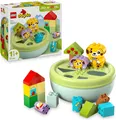 Produktbild: LEGO DUPLO Formsortierer Welpenhaus Montessori Sortierspielzeug Steine 10441