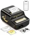 Produktbild: Etikettiermaschine mit 1 Rolle kostenlosem Klebeband NIIMBOT B21 Vintage 50mm Breite Business Thermal Label Drucker Preisauszeichner etikett Etikett Writer (Schwarz)