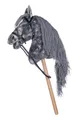 Produktbild: Hobby Horse Steckenpferd mit Trense Holzstange 40 cm  Viele Farben HKM 13750