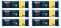 Produktbild: 6x Barilla Selezione Oro Chef Spaghetti n.5,Hartweizengrieß Pasta,1Kg