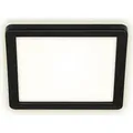 Produktbild: BRILONER FRANKFURT LED Außenwandleuchte, IP44 Spritzwasserschutz, Backlighteffekt, Neutralweißes Licht, schwarz, 19 x 19 x 2,8 cm - Schwarz