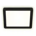 Produktbild: Frankfurt Led Außenwandleuchte, Ip44 Spritzwasserschutz, Backlighteffekt, Neutralweißes Licht, Schwarz, 19 X 19 X 2,8 Cm - Briloner