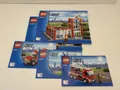 Produktbild: LEGO ® Bauanleitung City Town 60004 Feuerwehr Instruction ungelocht 153