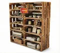 Produktbild: Teramico Vintage Holzkisten 40 x 30 x 25cm geflammt | Weinkisten & Obstkisten | Set-Angebote (6er Set Boden Lang)