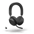Produktbild: Jabra Evolve2 75 schnurloses Stereo-Headset für UC in schwarz für hybrides & komfortables Arbeiten