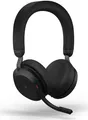 Produktbild: GN Jabra Jabra Evolve2 75 - Headset - On-Ear - Bluetooth - kabellos, kabelgebunden - aktive Rauschunterdrückung - USB-C - Geräuschisolierung - Schwarz - optimiert für UC (27599-989-899)