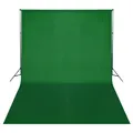 Produktbild: Fotohintergrund-System 500x300 Cm Grün Fotostudio