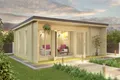 Produktbild: Gartenhaus Blockhaus Holzhaus JAPAN 44 mm 628x410 cm 3 Räume ISO-Glas Lasita
