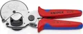 Produktbild: KNIPEX Rohrschneider 90 25 25 | für Kunststoffrohre bis Ø26 mm | Mehrkomponenten-Griff | Ersatz-Schneidrad