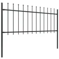 Produktbild: vidaXL Gartenzaun | Stahl | Stabil | Rechteckig | Modern