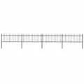 Produktbild: vidaXL Gartenzaun | Stahl | Stabil | Rechteckig | Modern NEU
