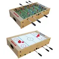 Produktbild: Mini Kicker Airhockey Big Fun 2in1 Kickertisch Tisch Fußball Spiel Tischfussball