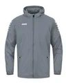 Produktbild: JAKO Kinder Allwetterjacke Team 2.0, steingrau, 152