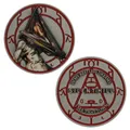 Produktbild: Silent Hill Limited Edition Pyramidenkopf Münze - Sammlerstück Horrorspiel Memorabilia - Premium Metall-Finish - Offiziell lizenzierter Fanartikel