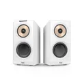 Produktbild: Teufel Stereo M 2 - Aktive Regallautsprecher Paar Kabellos Bluetooth WLAN Multiroom Streaming, Holzgehäuse, HiFi Speakers, 100 Watt 3-Wege-System, Chromecast™ Built-in - weiß