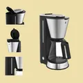 Produktbild: WMF KÜCHENminis Kaffeemaschine Aroma Glas  5 Tassen - Cromargan matt (Edelstahl)