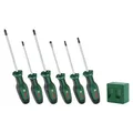 Produktbild: Bosch Schraubendreher-Set Premium, 6-teilig, mit Magnetisierer (Schraubenziehr-Satz aus extra hartem S2-Stahl für Heimwerker; Softgrip; magnetische Spitze; Magnetisierer/Entmagnetisierer)