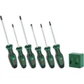 Produktbild: Bosch Heimwerken & Garten Schraubendreher+Magnetisierer Set, 6-teilig, grün