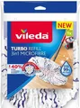 Produktbild: Vileda 4023103227439 Mop-Zubehör Wischbezug Blau - Weiß (167749)