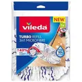 Produktbild: Vileda Ersatz-Wischmopp Turbo Ersatzkopf 3in1, Fransenmopp, Microfaser