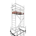 Produktbild: ALTEC Aluminium Fahrgerüst Rollfix 1.0 mit Ø125mm Rollen, Standardtraverse & Wandanker, maximale Arbeitshöhe 10 Meter 70 cm x 150 cm x 400 cm