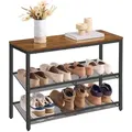 Produktbild: Boxxx Schuhregal, Braun, Schwarz, Metall, 75x53x28 cm, Typenauswahl, stehend, Garderobe, Schuhaufbewahrung, Schuhregale