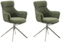 Produktbild: MCA furniture Esszimmerstuhl PELION, (2er-Set), drehbar 360°, Dreh- & Schwingfunktion, Sitzhöhe ca. 50 cm