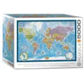 Produktbild: 628136658904 Puzzle 5000 World Map 8520-5890 Eurographics