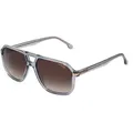 Produktbild: Carrera 302/S Herren-Sonnenbrille Vollrand Quadratisch Kunststoff-Gestell, grau