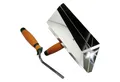 Produktbild: ConToo Fugenspachtel Fugblech Edelstahl 245x155mm + Fugenkelle 6mm KORKGRIFF