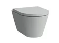 Produktbild: LAUFEN Kartell Wand-Tiefspül-WC H8203337590001 grau matt, spülrandlos, Form innen rund