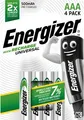 Produktbild: Energizer Accu Recharge Batterie AAA, 500 mAh, wiederaufladbar, 4 Stück (E301375700)