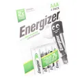 Produktbild: Energizer Energizer NiMH AAA 500mAh Akku 4er Blister - Akkus Akku Energizer NiMH Universal AAA 500mAh Akku 4er Blister, Lange Lebensdauer, bis zu 1.000 Aufladungen