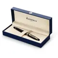 Produktbild: Waterman Expert Füller | Hochglänzend Schwarz mit Zierteile aus 23 K Gold | Füllfederhalter Mittlere Spitze | Geschenkbox