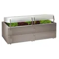 Produktbild: Gardenstar Hochbeet Woody Set 130 x 60 x 52 cm, inkl. 2 Thermohauben