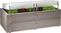 Produktbild: Juwel Hochbeet Timber Anzucht-Set mit Thermohauben, 130 x 60 cm, Holzoptik