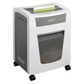Produktbild: LEITZ IQ Office Pro Aktenvernichter mit Partikelschnitt P-6, 1 x 5 mm, bis 5 Blatt, weiß