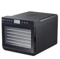 Produktbild: HENDI Dörrautomat, mit 7 Gittern, ideal zum Dörren von Obst, Gemüse und Fleisch, Digitales Bedienfeld, Timer, Temperatur einstellbar von 35ºC bis 70ºC, 230V/460W, 345x450x(H)315mm, Polypropylen