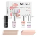 Produktbild: NÃ‰ONAIL BABY BOOMER Set NUDE - Top - UV Nagellack - Sets - Nagelset - Farben - Base - Nägel Set - Nails - Set - UV Lack - Babyboomer - Maniküre - Nude - Hard Top - UV LED