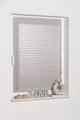 Produktbild: K-Home® Klebe-Plissee Grau Lichtschutz B30 x H130 cm