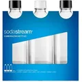 Produktbild: SodaStream Zubehör PET Flasche 3-Pack *schwarz/weiß*