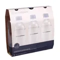 Produktbild: SodaStream 2260525 Wasserflasche 1 Liter 3er Pack Schwarz, Weiss PET
