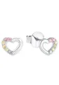 Produktbild: Prinzessin Lillifee Paar Ohrstecker Herz, mit Zirkonia (synth)