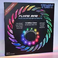 Produktbild: TOSY Flying Ring – 12 einfarbige LEDs, superhell, Lost-Mode, Auto-Aufleuchten, Ostergeschenk, sicher, wasserdicht, Spielzeug für Pool/Strand/Camping (Blau)