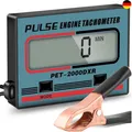 Produktbild: Drehzahlmesser Motorsäge Benzinmotor Rasenmäher Clip Tachometer, RPM Messgerät