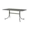 Produktbild: MWH Gartentisch Stahl Savoy , grau , Maße (cm): B: 90 H: 74