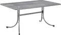 Produktbild: MWH Universal Gartentisch - Metall, Farbe: Eisengrau, Maße: 160 cmx90 cmx74 cm; 879517