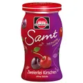 Produktbild: Schwartau Samt Zweierlei Kirsche cremig feiner Fruchtaufstrich 270g