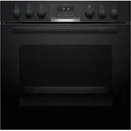 Produktbild: Bosch Einbau-Herd-Set HND619LS67, HEB517BB4 + NXX645CB5E, Einbau-Herd, Induktionskochfeld - Schwarz